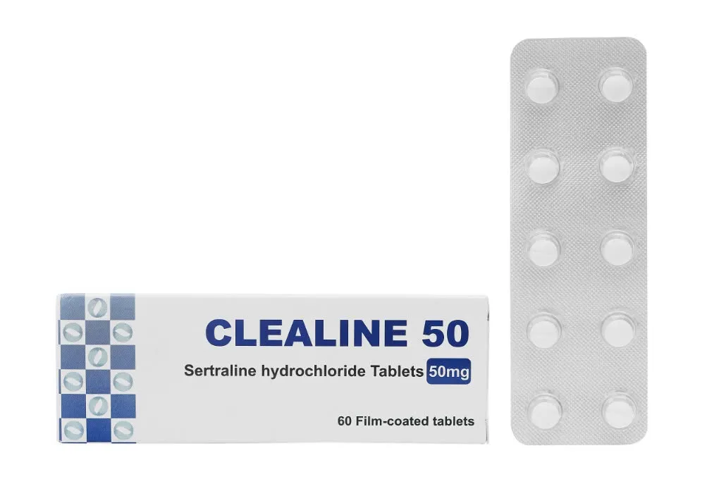 Clealine 50mg Atlantic (H/60v) – Kháng trầm cảm & loạn thần kinh hiệu quả